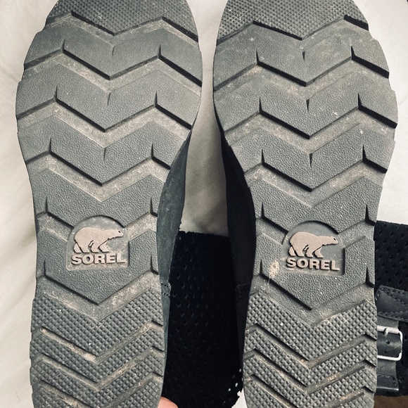 Sorel Major Pull On Perforated Suede Boots - Picture 6 of 9